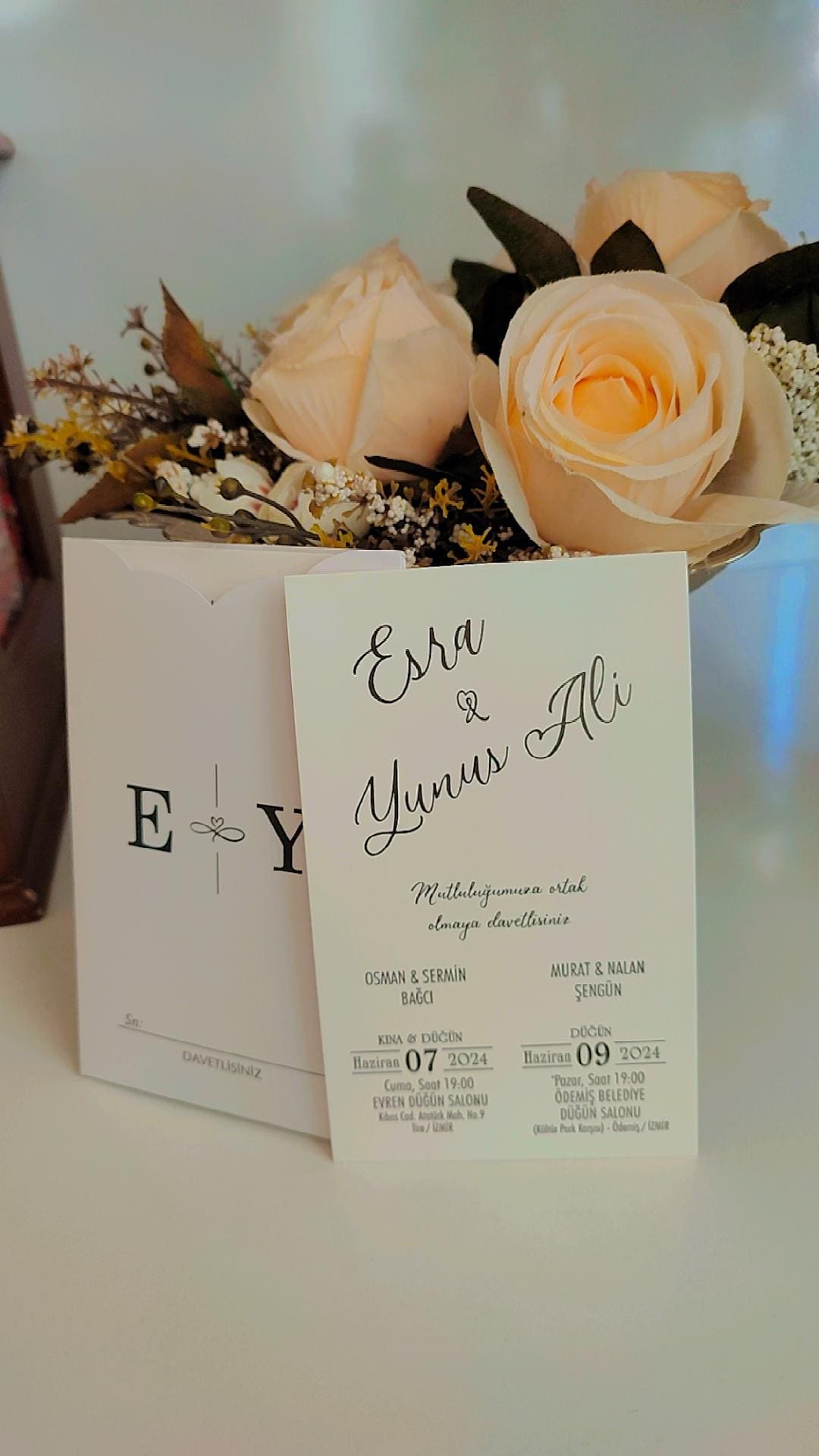 Dik Lüks Davetiye DK701