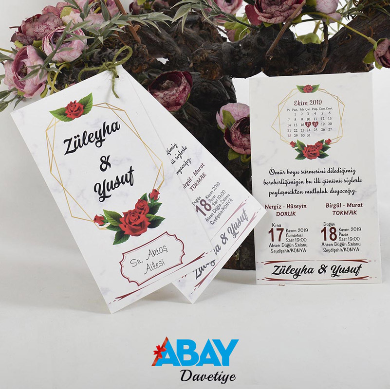 İkiz Davetiye CK3009