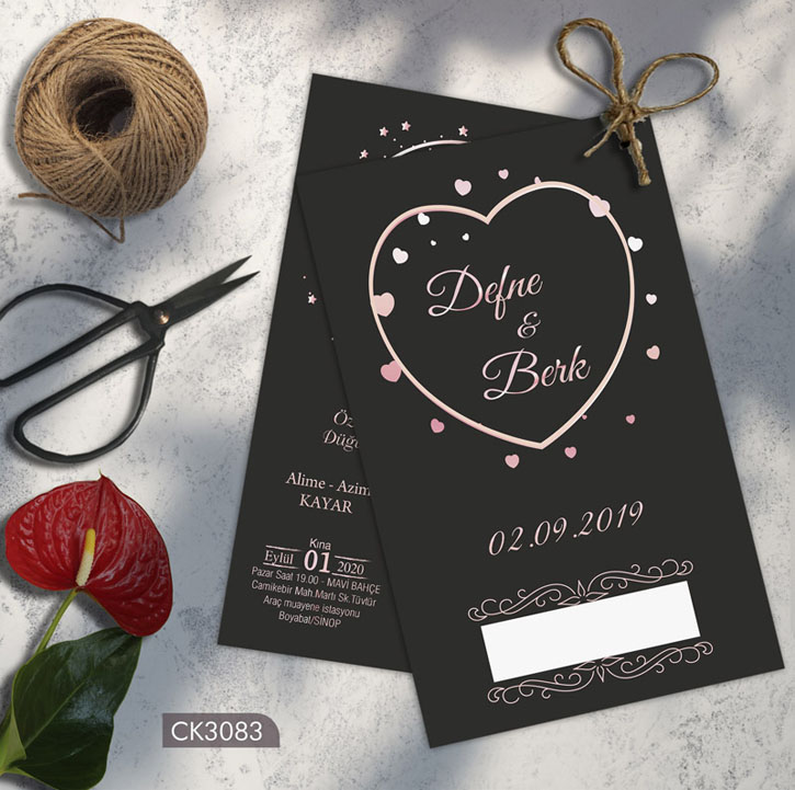 İkiz Davetiye CK3083