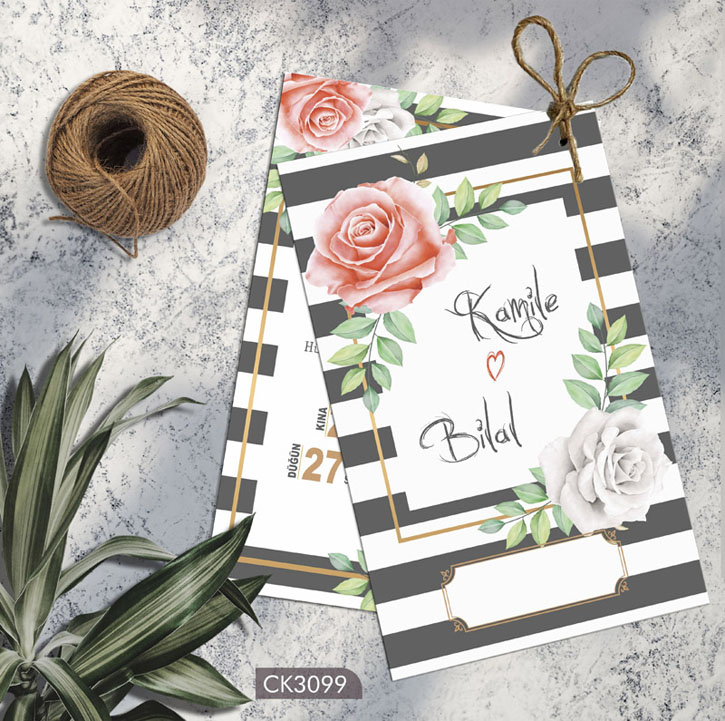 İkiz Davetiye CK3099