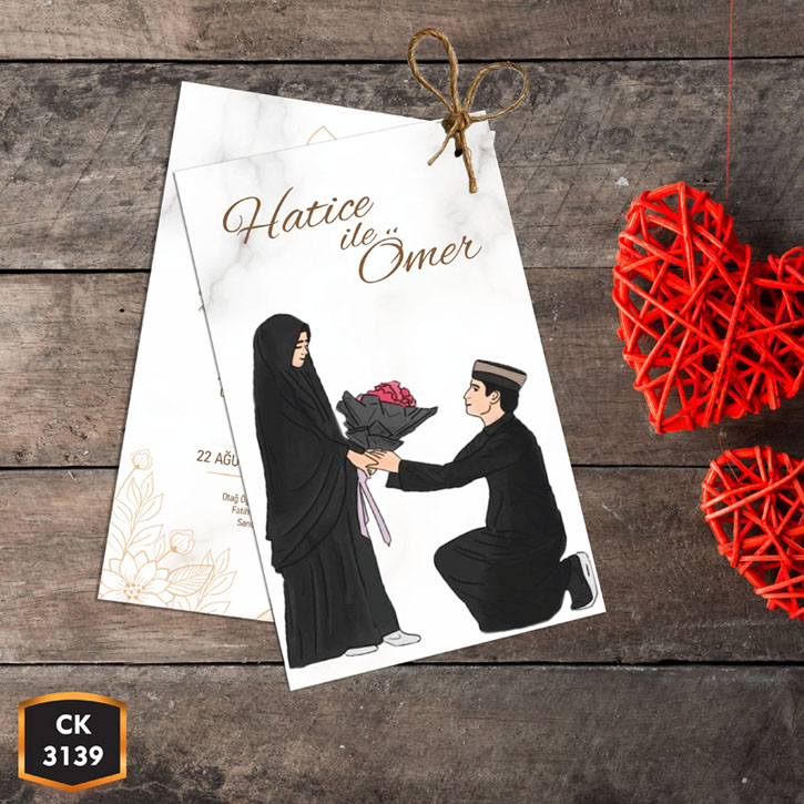 İkiz Davetiye CK3139