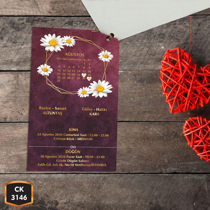 İkiz Davetiye CK3146