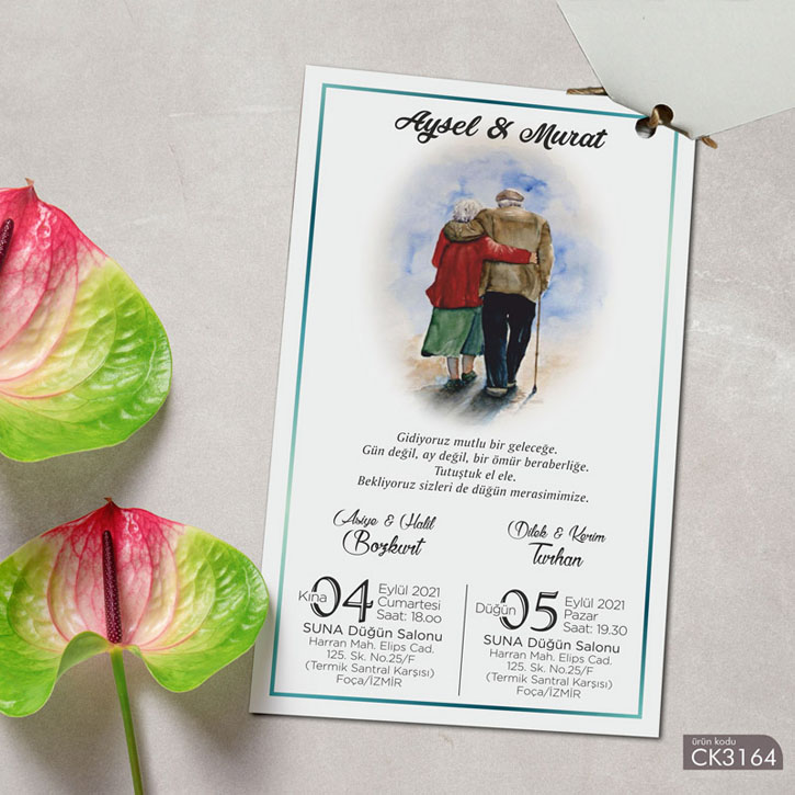 İkiz Davetiye CK3164