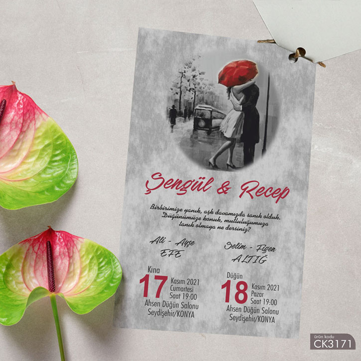 İkiz Davetiye CK3171