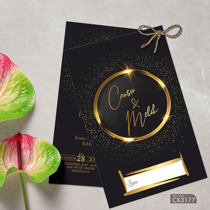İkiz Davetiye CK3177