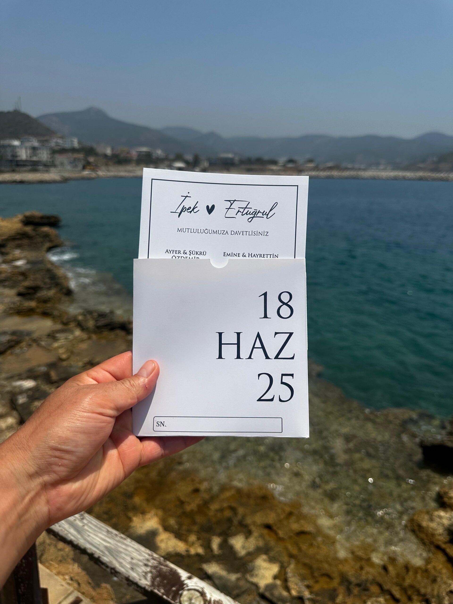 Kare Lüks Davetiye KK714
