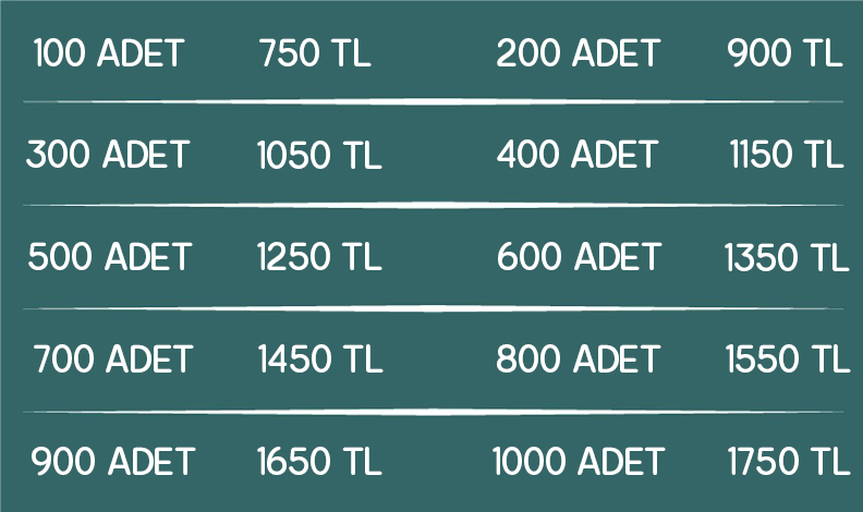Kare Kraft Zarflı Renkli Davetiye KRKM100