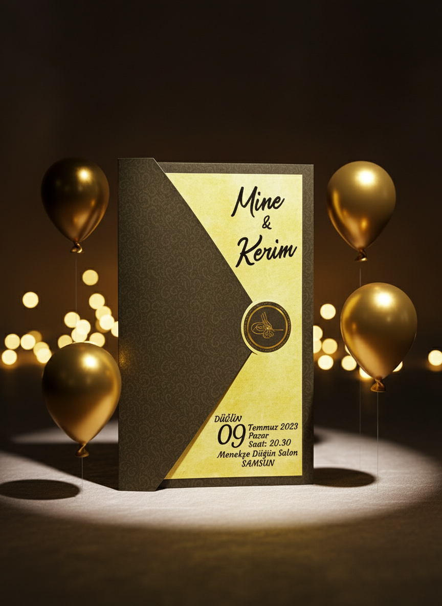 Dik Pratik Davetiye PR105