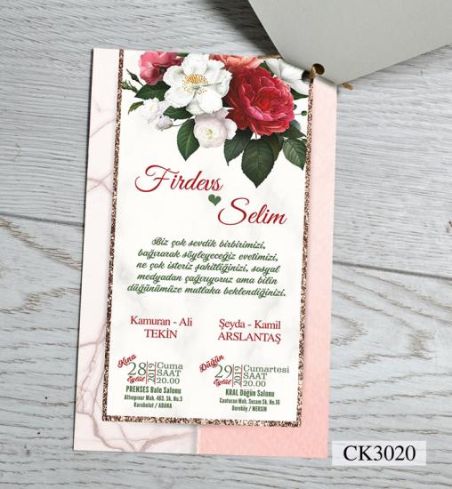 İkiz Davetiye CK3020
