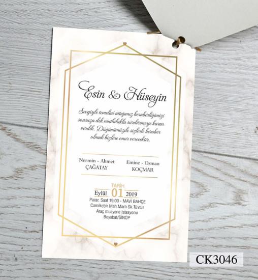 İkiz Davetiye CK3046