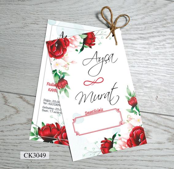 İkiz Davetiye CK3049