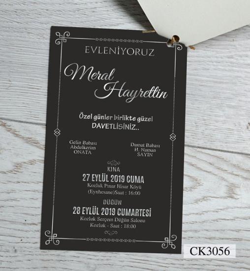 İkiz Davetiye CK3056