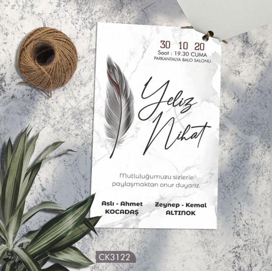 İkiz Davetiye CK3122