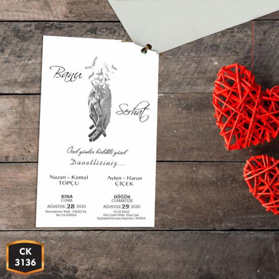 İkiz Davetiye CK3136