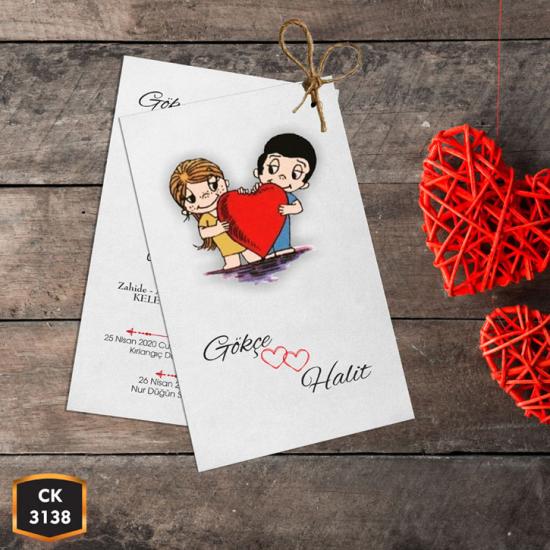 İkiz Davetiye CK3138