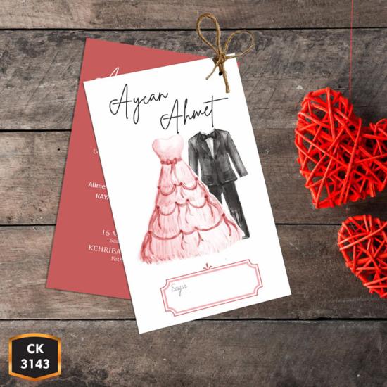 İkiz Davetiye CK3143