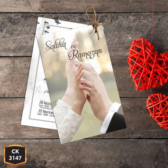 İkiz Davetiye CK3147