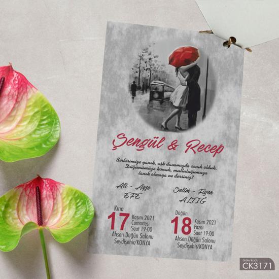 İkiz Davetiye CK3171