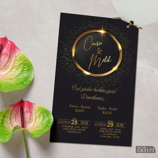 İkiz Davetiye CK3177