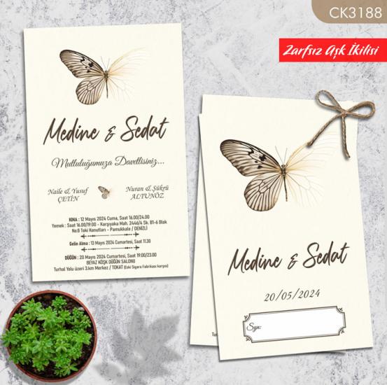 İkiz Davetiye CK3188