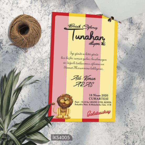 İkiz Sünnet Davetiye İKS4005