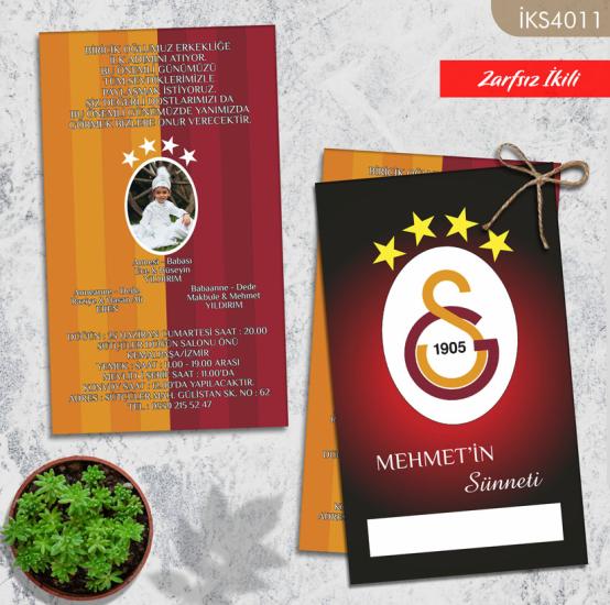 İkiz Sünnet Davetiye İKS4011